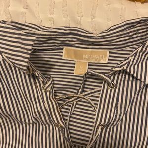 Micheal Kors striped shirt